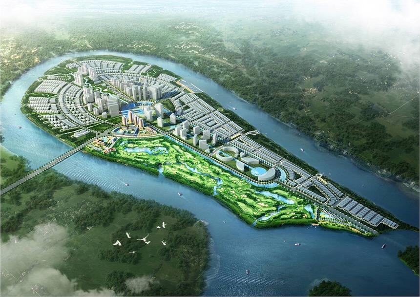 Dai Phuoc Master Plan, Golf Resort, Hochiminh Vietnam 2013-2014