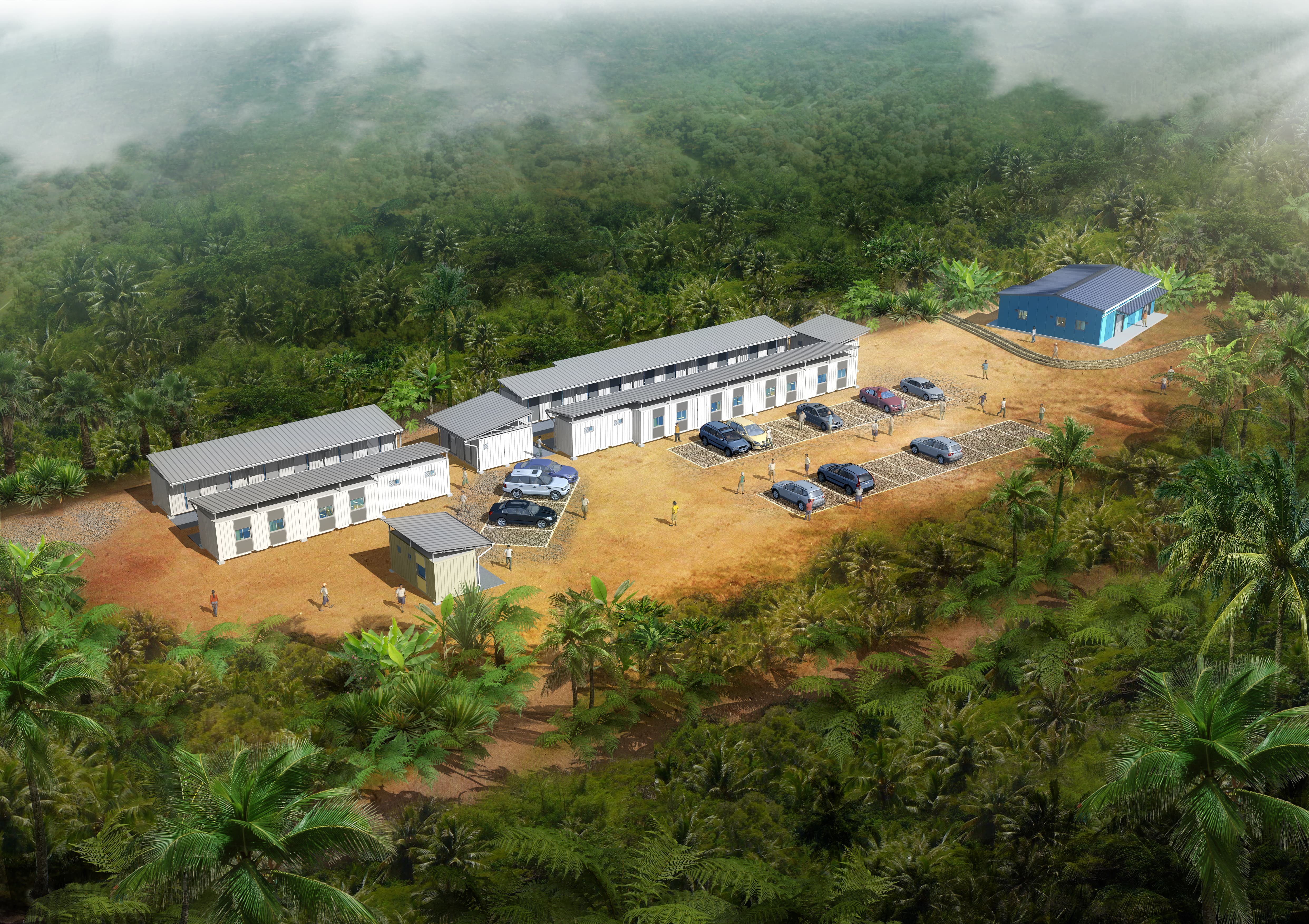 Nickel Mining Facilities, New Caledonia 2014